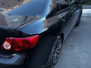 2007 Toyota Corolla AMT X (E140, E150), чёрный, 450000 рублей, вид 2
