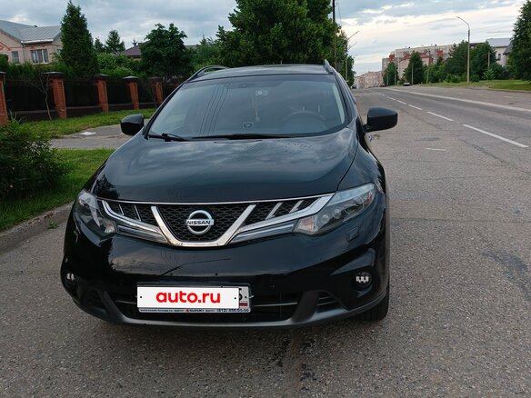 2012 Nissan Murano II (Z51) Рестайлинг, чёрный, 915000 рублей - вид 1