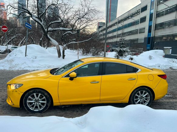 2013 Mazda 6 III (GJ), жёлтый - вид 3