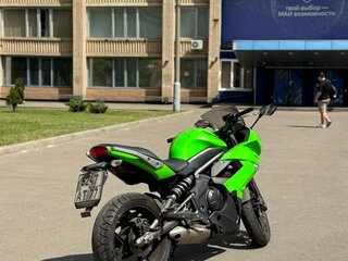 2011 Kawasaki ER-6F (Ninja 650R), зелёный, 415000 рублей, вид 5
