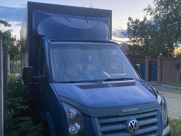 2008 Volkswagen Crafter, синий, 1420000 рублей - вид 1