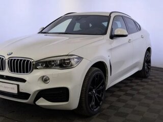 2018 BMW X6 40d II (F16), белый, 4690000 рублей, вид 4