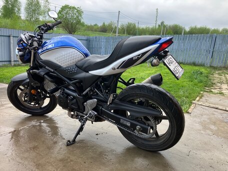2017 Suzuki SV 650, синий, 550000 рублей, вид 5