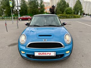 2013 Mini Hatch Cooper S II (R56) Рестайлинг, синий, 1480000 рублей, вид 2