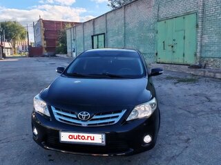 2012 Toyota Corolla X (E140, E150) Рестайлинг, чёрный, 795000 рублей, вид 1