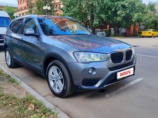 2015 BMW X3 20d xDrive II (F25) Рестайлинг, серый, 1900000 рублей, вид 3