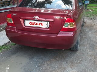 2005 Toyota Corolla IX (E120, E130) Рестайлинг, красный, 450000 рублей, вид 4