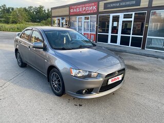 2013 Mitsubishi Lancer X Рестайлинг, серый, 900000 рублей, вид 4