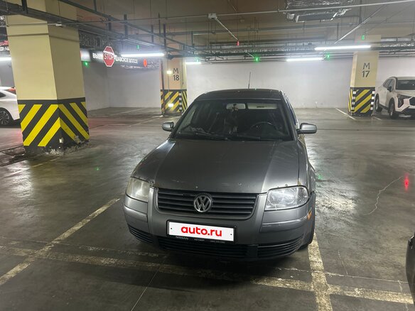 2002 Volkswagen Passat B5 Рестайлинг, серебристый, 285000 рублей - вид 1