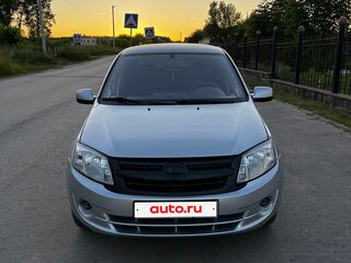 2012 Lada (ВАЗ) Granta I, серебристый, 285000 рублей, вид 2