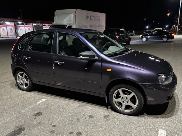 2008 Lada (ВАЗ) Kalina I, синий, 180000 рублей - вид 14
