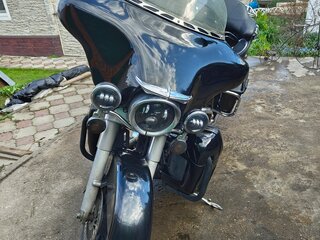 2005 Harley-Davidson Electra Glide, чёрный, 600000 рублей, вид 2