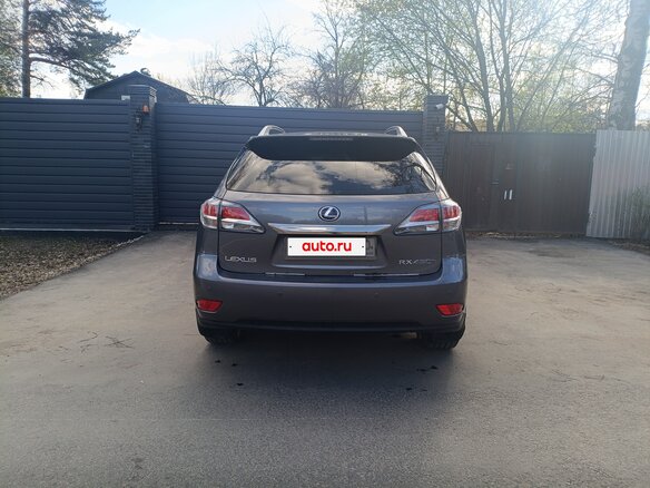 2012 Lexus RX 450h III Рестайлинг, серый, 2900000 рублей - вид 4