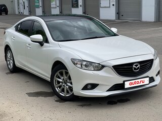 2016 Mazda 6 III (GJ) Рестайлинг, белый, 1970000 рублей, вид 4