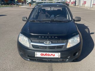 2012 Lada (ВАЗ) Granta I, чёрный, 150000 рублей, вид 1