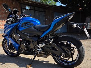2017 Suzuki GSX-S 1000 F, синий, 850000 рублей, вид 2
