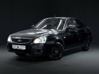 2012 Lada (ВАЗ) Priora I, чёрный, 319000 рублей, вид 3