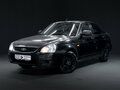 2012 Lada (ВАЗ) Priora I, чёрный - вид 2