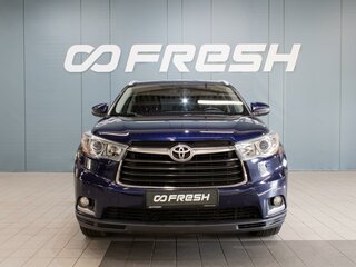 2014 Toyota Highlander III (XU50), синий, 2880000 рублей, вид 3