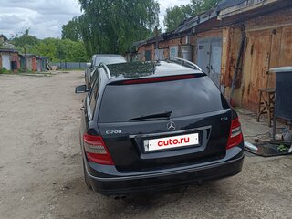 2008 Mercedes-Benz C-Класс 200 CDI III (W204), чёрный, 950000 рублей, вид 3