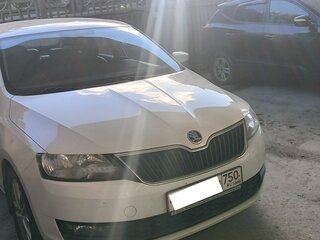 2019 Skoda Rapid I Рестайлинг, белый, 1200000 рублей, вид 2