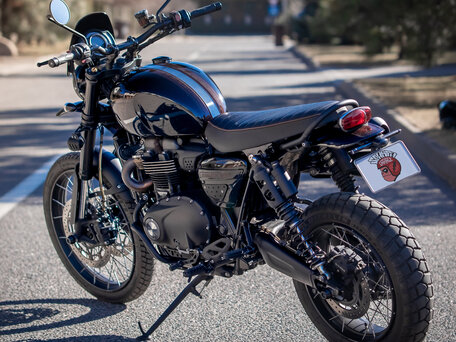 2019 Triumph Scrambler, чёрный, 1450000 рублей, вид 3