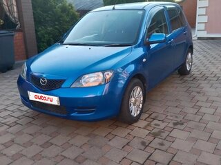 2004 Mazda Demio II (DY), синий, 350000 рублей, вид 1