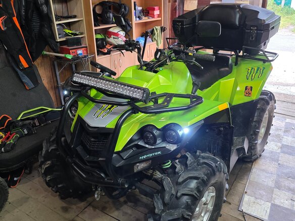 2013 Stels ATV-800, жёлтый, 530000 рублей - вид 2