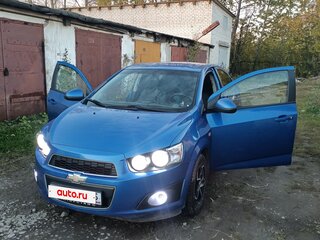 2012 Chevrolet Aveo II, синий, 649000 рублей, вид 4