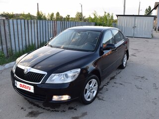 2010 Skoda Octavia II (A5) Рестайлинг, чёрный, 820000 рублей, вид 2