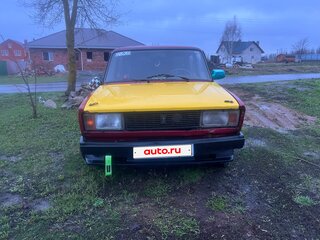 2008 Lada (ВАЗ) 2107, пурпурный, 50000 рублей, вид 2