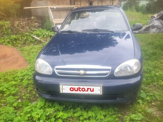 2008 Chevrolet Lanos I, синий, 180000 рублей, вид 1