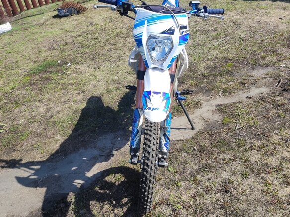 2018 Motoland APEX140, голубой, 115000 рублей - вид 1