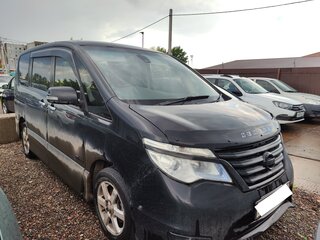 2014 Nissan Serena IV (C26), чёрный, 1189791 рублей, вид 2
