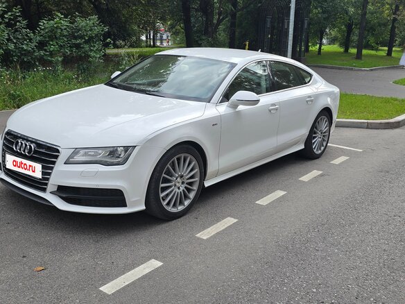 2012 Audi A7 I (4G), белый, 2500000 рублей