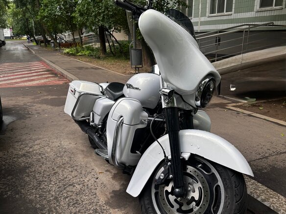 2008 Harley-Davidson Street Glide, белый, 770000 рублей - вид 7