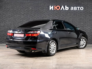 2016 Toyota Camry VII (XV50) Рестайлинг, чёрный, 2040000 рублей, вид 4