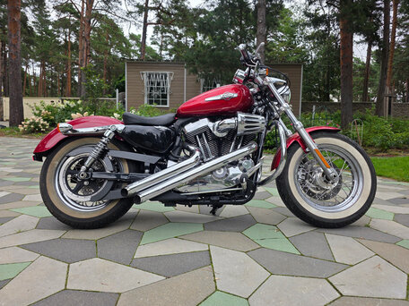 2013 Harley-Davidson Sportster 1200, красный, 900000 рублей, вид 2