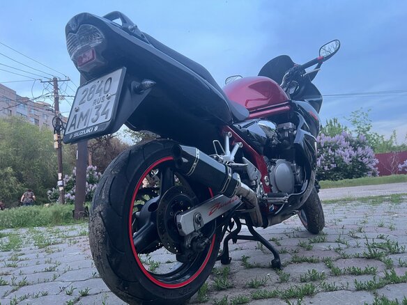 2001 Suzuki Bandit GSF 600, красный, 750000 рублей - вид 20