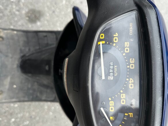 2008 Honda Dio, синий, 65000 рублей - вид 3