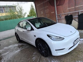 2020 Tesla Model Y Long Range Dual Motor I, белый, 3400000 рублей, вид 2