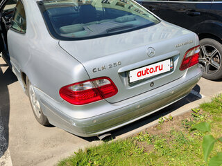 2000 Mercedes-Benz CLK-Класс 230 I (W208) Рестайлинг, серебристый, 450000 рублей, вид 5