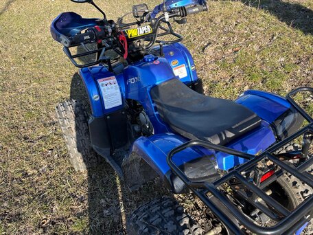 2024 Motoland ATV 125 Fox, синий, 75000 рублей, вид 1