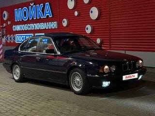 1992 BMW 5 серии 520i III (E34), синий, 785000 рублей, вид 5