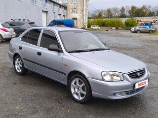 2007 Hyundai Accent ТагАЗ II, серый, 630000 рублей, вид 3