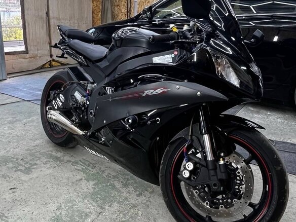 2006 Yamaha YZF-R6, чёрный, 900000 рублей