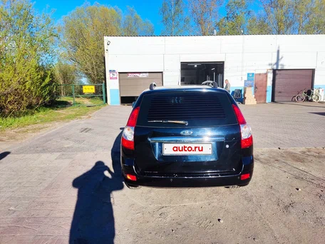 2014 Lada (ВАЗ) Priora I Рестайлинг, чёрный, 350000 рублей, вид 2