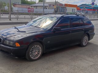 2000 BMW 5 серии 525i IV (E39) Рестайлинг, чёрный, 620000 рублей, вид 1
