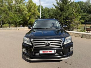 2012 Lexus LX 570 III Рестайлинг, чёрный, 3430000 рублей, вид 2
