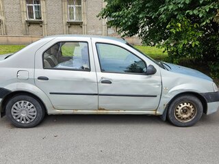 2008 Renault Logan I, серый, 185000 рублей, вид 3